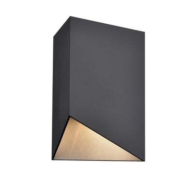 DVI Canada - One Light Wall Sconce - Brecon Outdoor - Stainless Steel/Black- Union Lighting Luminaires Decor