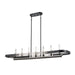 DVI Canada - Seven Light Linear Pendant - Aletheia Hybrid Cct - Satin Nickel And Graphite- Union Lighting Luminaires Decor