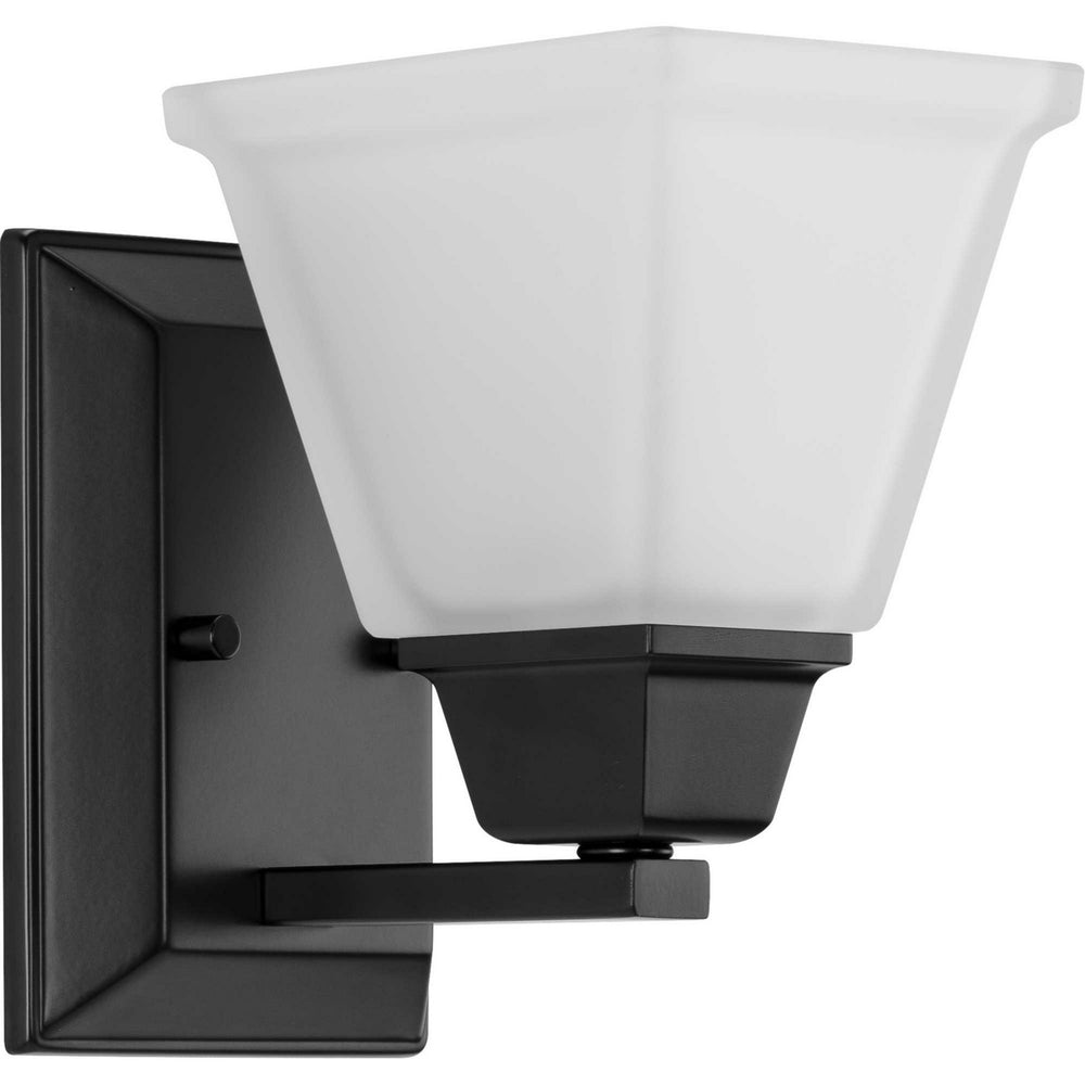 Progress Canada - One Light Bath Vanity - Clifton Heights - Matte Black- Union Lighting Luminaires Decor