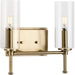 Progress Canada - Two Light Bath Vanity - Elara - Vintage Brass- Union Lighting Luminaires Decor