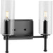 Progress Canada - Two Light Bath Vanity - Elara - Matte Black- Union Lighting Luminaires Decor