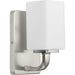 Progress Canada - One Light Bath Vanity - Cowan - Brushed Nickel- Union Lighting Luminaires Decor