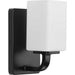 Progress Canada - One Light Bath Vanity - Cowan - Matte Black- Union Lighting Luminaires Decor