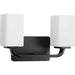 Progress Canada - Two Light Bath Vanity - Cowan - Matte Black- Union Lighting Luminaires Decor
