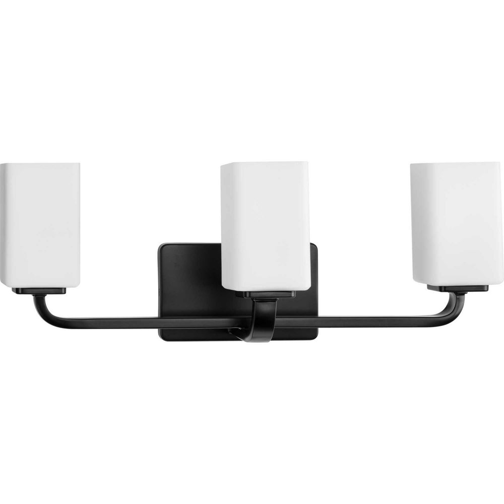 Progress Canada - Three Light Bath Vanity - Cowan - Matte Black- Union Lighting Luminaires Decor