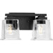 Progress Canada - Two Light Bath Vanity - Gilmour - Matte Black- Union Lighting Luminaires Decor