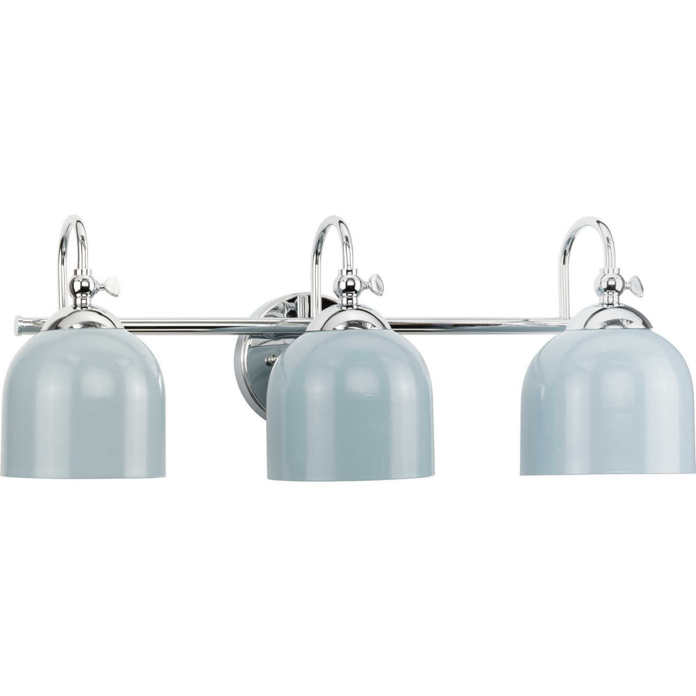 Progress Canada - Three Light Bath Vanity - Dalton - Polished Chrome- Union Lighting Luminaires Decor