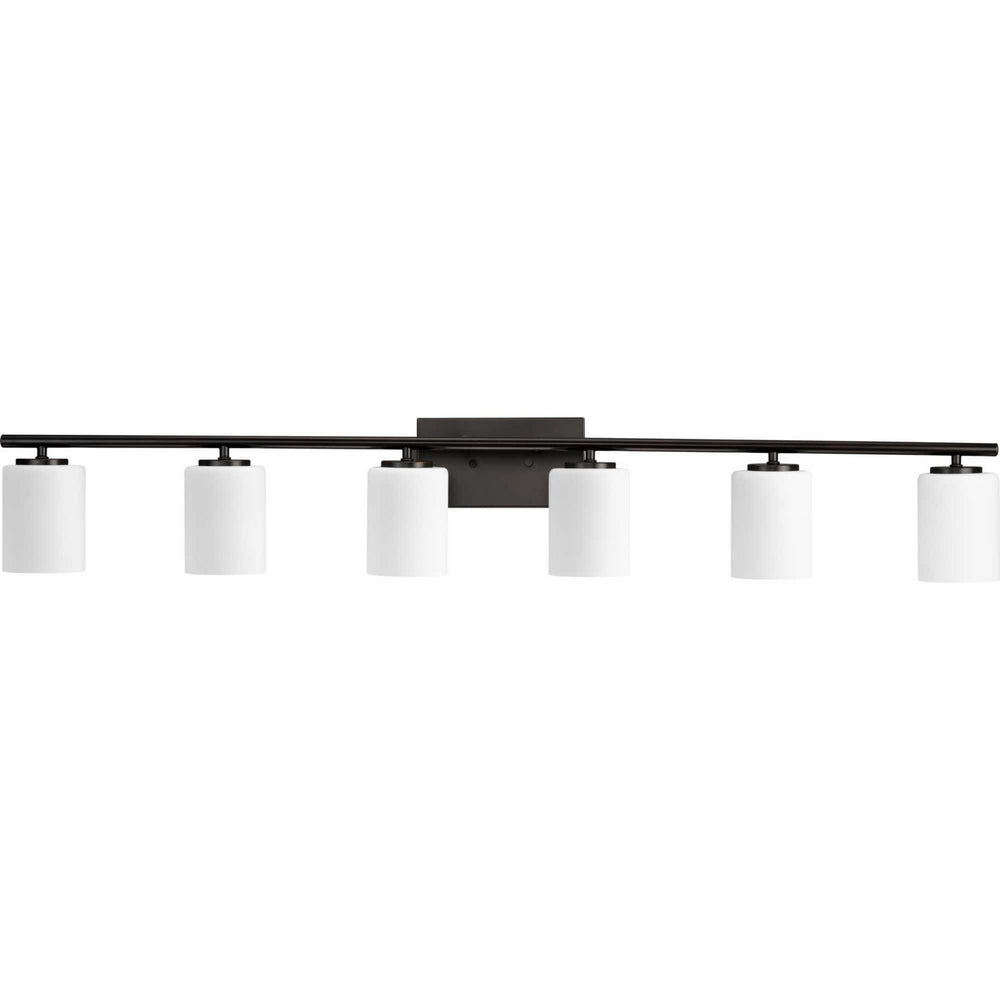 Progress Canada - Six Light Bath Vanity - Replay - Antique Bronze- Union Lighting Luminaires Decor