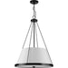 Progress Canada - Three Light Pendant - Saffert - Matte Black- Union Lighting Luminaires Decor