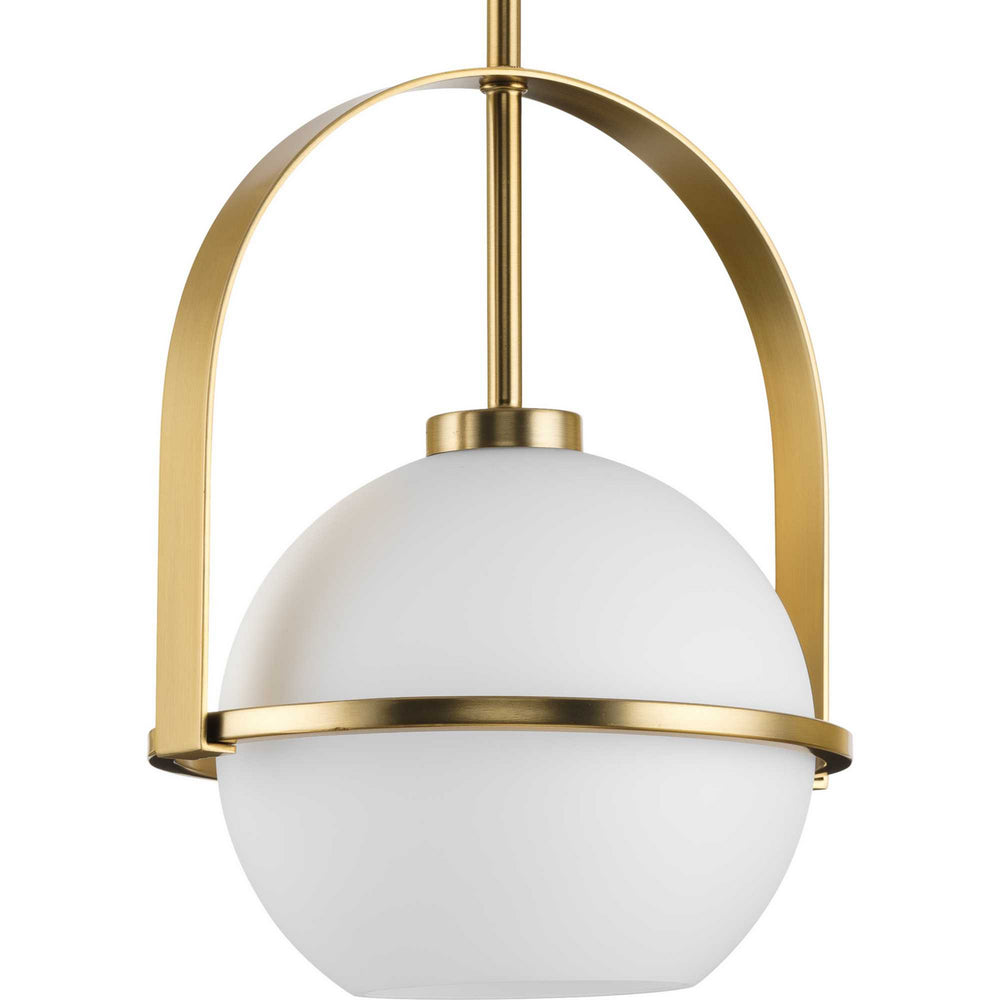Progress Canada - One Light Pendant - Delayne - Brushed Bronze- Union Lighting Luminaires Decor