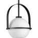 Progress Canada - One Light Pendant - Delayne - Matte Black- Union Lighting Luminaires Decor