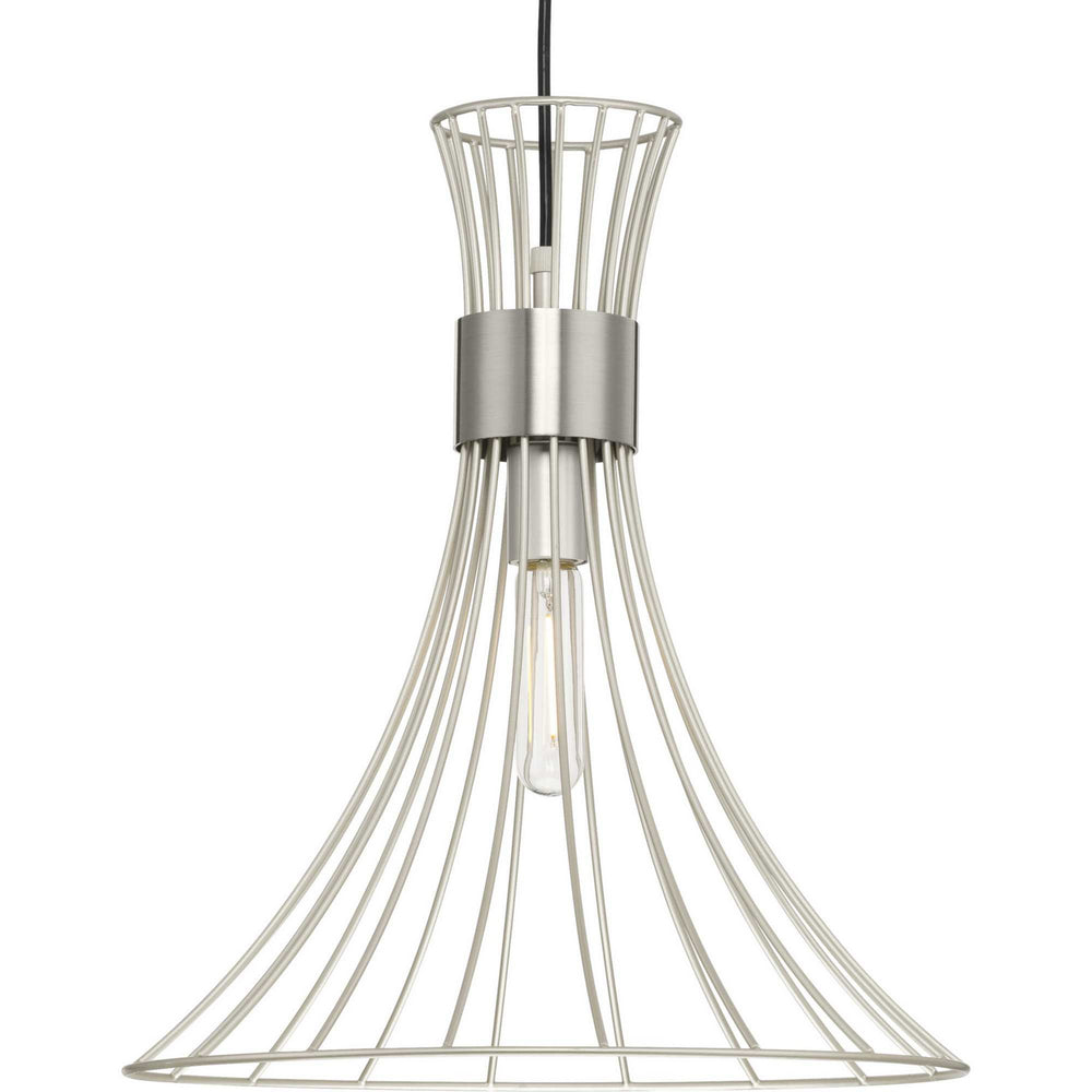Progress Canada - One Light Pendant - Lorin - Burnished Nickel- Union Lighting Luminaires Decor