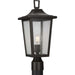 Progress Canada - One Light Outdoor Post Mount - Padgett - Antique Bronze- Union Lighting Luminaires Decor