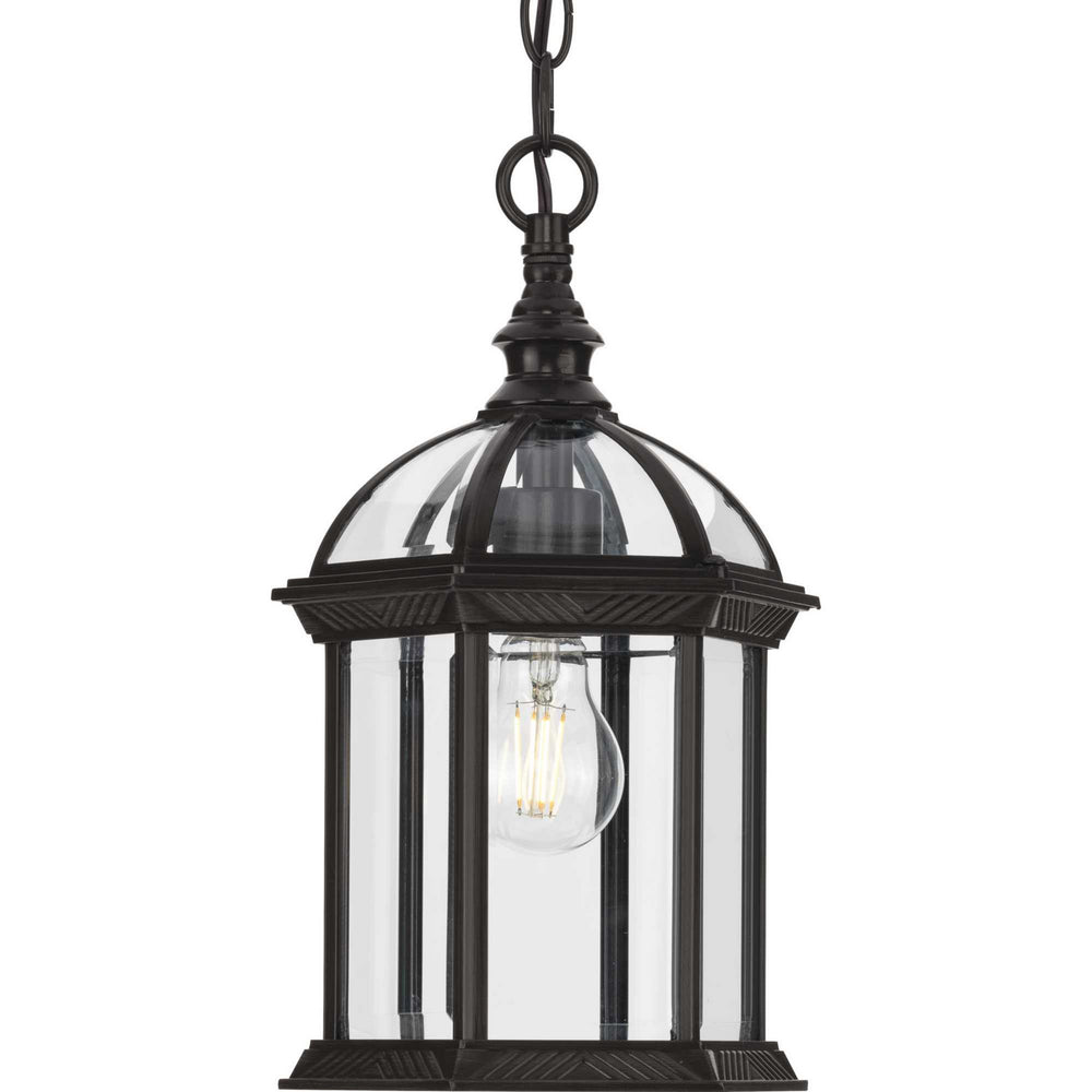 Progress Canada - One Light Outdoor Hanging Lantern - Dillard - Antique Bronze- Union Lighting Luminaires Decor