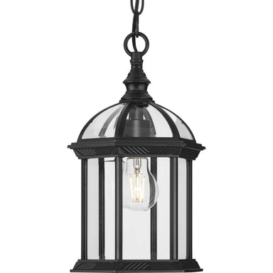 Progress Canada - One Light Outdoor Hanging Lantern - Dillard - Black- Union Lighting Luminaires Decor