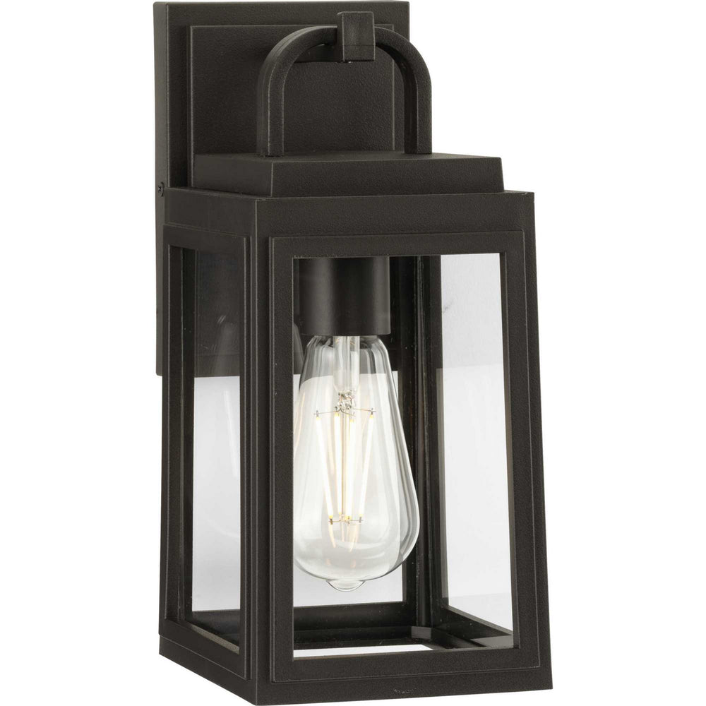 Progress Canada - One Light Outdoor Wall Lantern - Grandbury - Antique Bronze- Union Lighting Luminaires Decor
