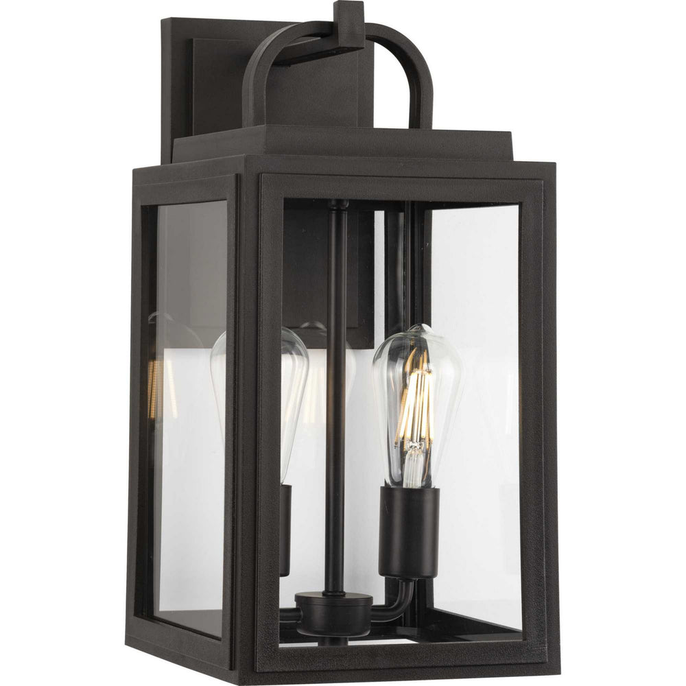 Progress Canada - Two Light Outdoor Wall Lantern - Grandbury - Antique Bronze- Union Lighting Luminaires Decor