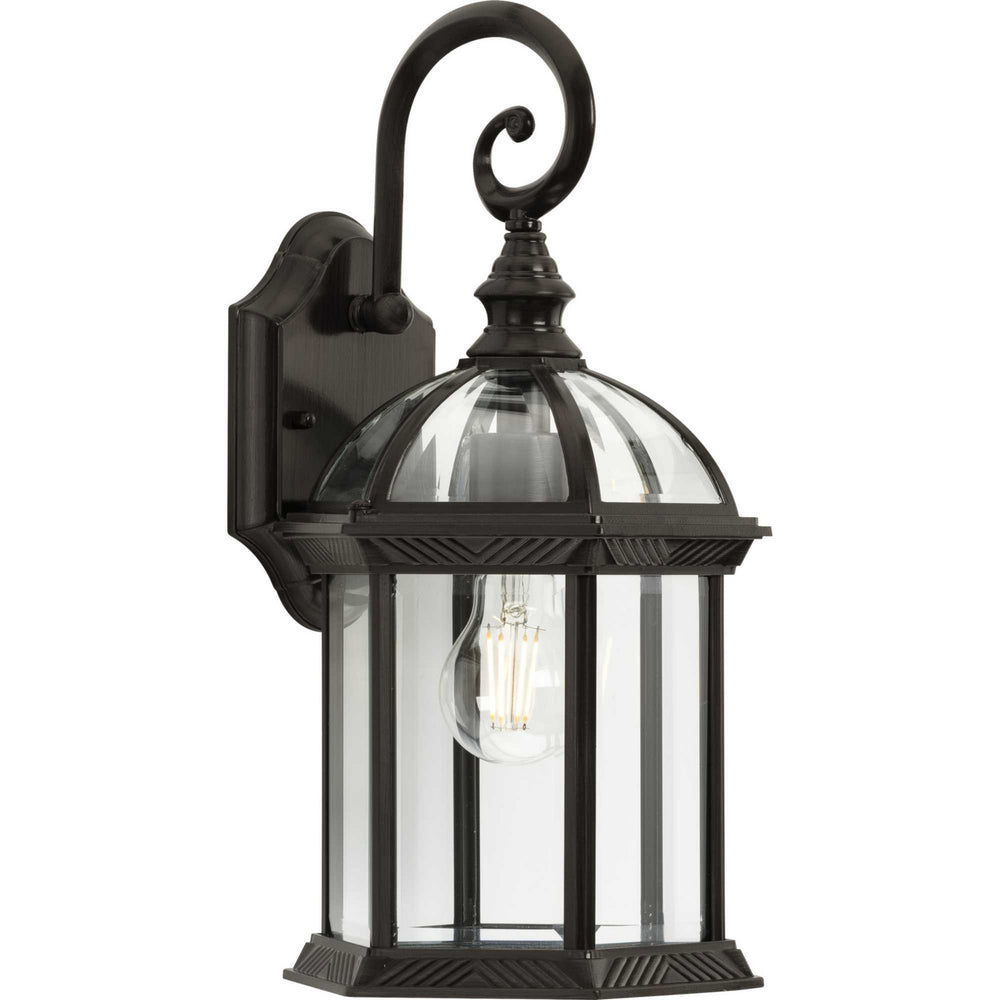 Progress Canada - One Light Outdoor Wall Lantern - Dillard - Antique Bronze- Union Lighting Luminaires Decor