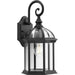 Progress Canada - One Light Outdoor Wall Lantern - Dillard - Black- Union Lighting Luminaires Decor