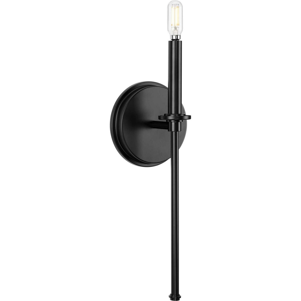 Progress Canada - One Light Wall Bracket - Elara - Matte Black- Union Lighting Luminaires Decor