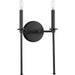 Progress Canada - Two Light Wall Bracket - Elara - Matte Black- Union Lighting Luminaires Decor