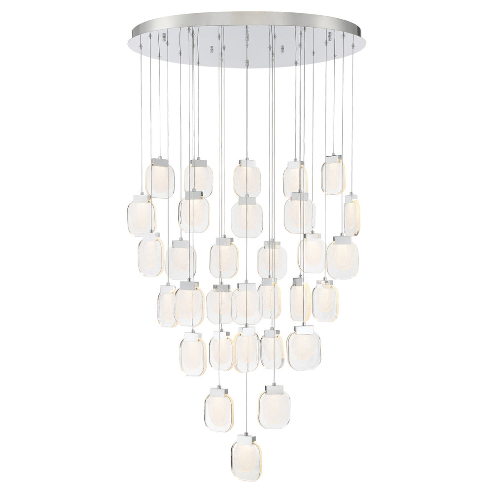 Eurofase Canada - PAGET-CHD-31LT-39IN-CHR-CL - PAGET - Chrome- Union Lighting Luminaires Decor