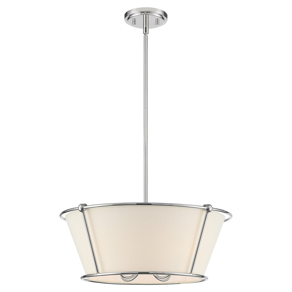 Eurofase Canada - Four Light Semi Flush Mount - Pulito - Polished Nickel- Union Lighting Luminaires Decor