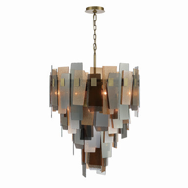 Eurofase Canada - 19 Light Chandelier - Cocolina - Brass- Union Lighting Luminaires Decor