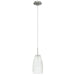 Eglo Canada - One Light Pendant - Crash - Matte Nickel- Union Lighting Luminaires Decor