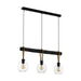 Eglo Canada - Three Light Pendant - Roding - Structured Black- Union Lighting Luminaires Decor
