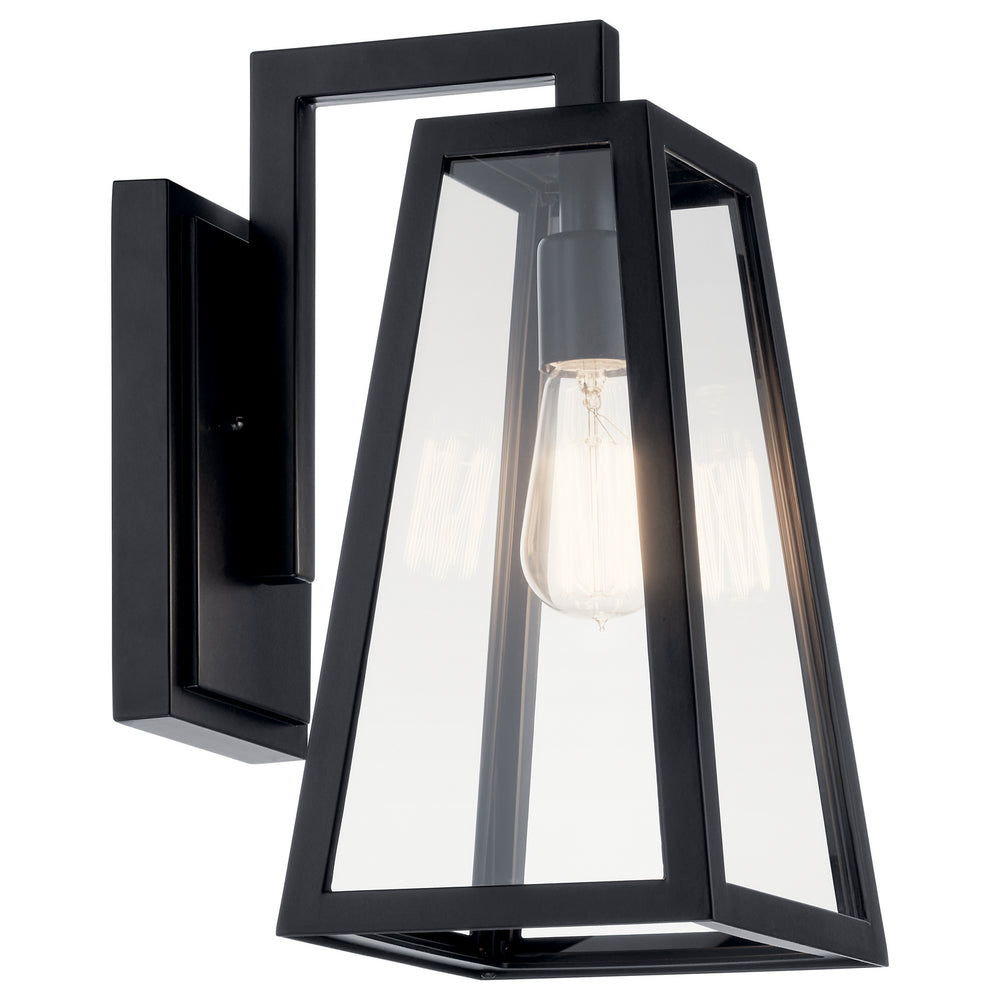 Kichler Canada - One Light Outdoor Wall Mount - Delison - Black- Union Lighting Luminaires Decor