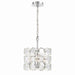 Eurofase Canada - PERRENE-CHD-3LT-14IN-CHR-CL - PERRENE - Chrome- Union Lighting Luminaires Decor