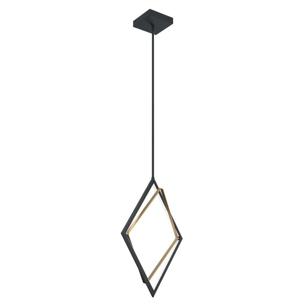 Kichler Canada - LED Pendant - Darski - Matte Black- Union Lighting Luminaires Decor