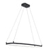 Kichler Canada - LED Chandelier - Koloa - Matte Black- Union Lighting Luminaires Decor
