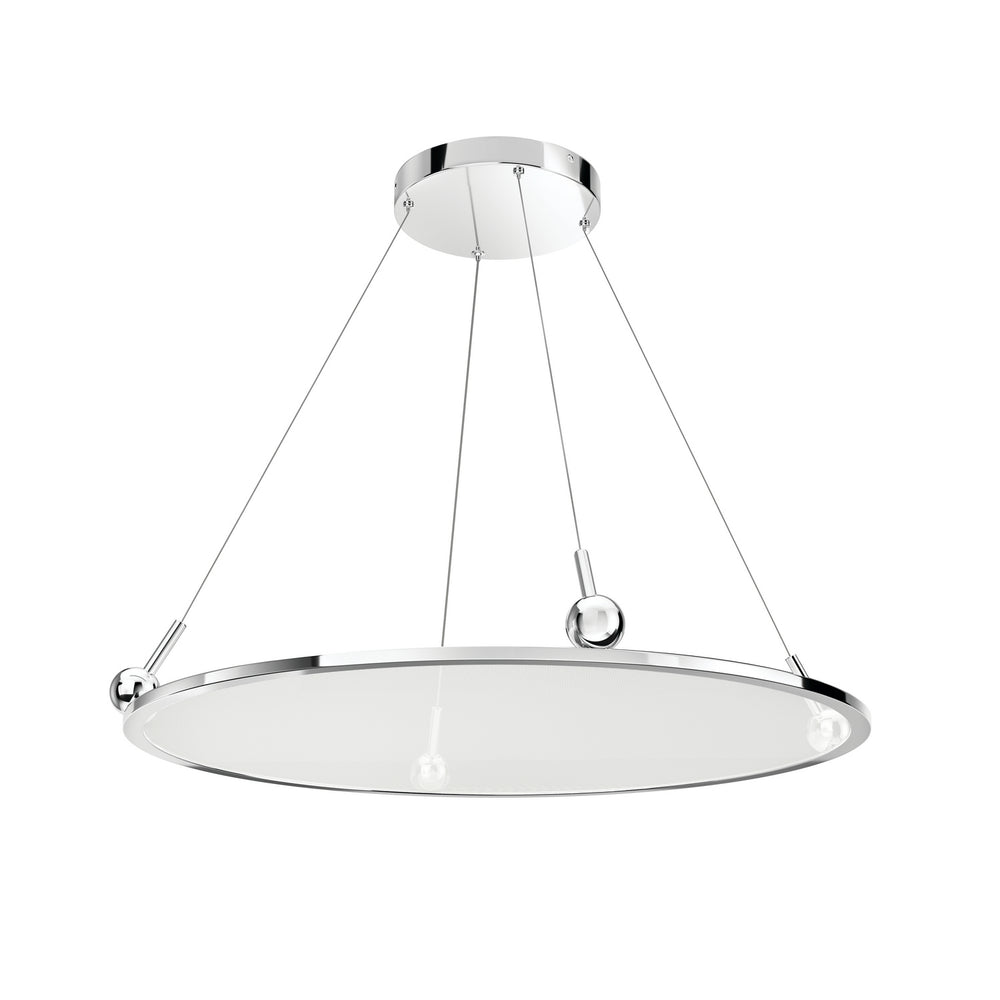 Kichler Canada - LED Chandelier - Jovian - Chrome- Union Lighting Luminaires Decor