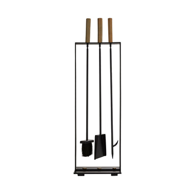 Arteriors - Fireplace Tool Set - Landt - Blackened Iron- Union Lighting Luminaires Decor