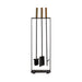 Arteriors - Fireplace Tool Set - Landt - Blackened Iron- Union Lighting Luminaires Decor