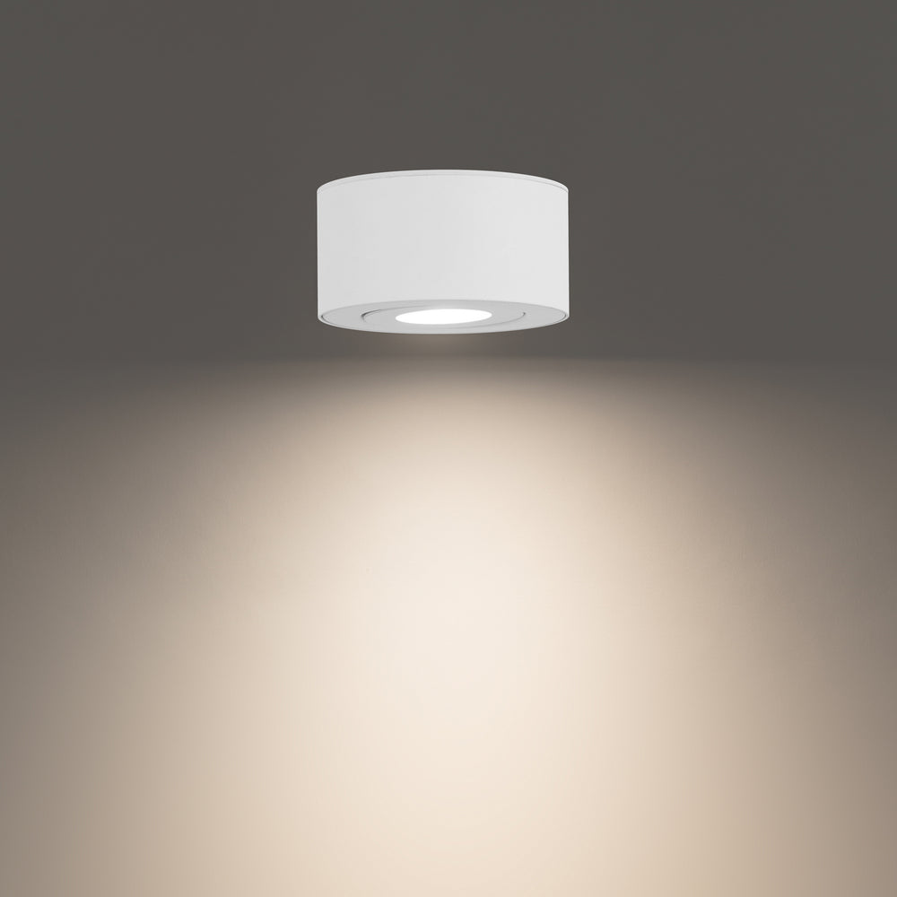 W.A.C. Canada - LED Outdoor Flush Mount - Peek - White- Union Lighting Luminaires Decor