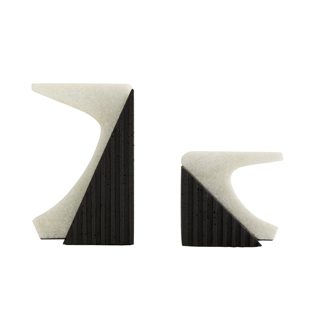 Arteriors - Bookends, Set of 2 - Jordono - Ivory- Union Lighting Luminaires Decor