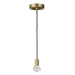Studio M - LED Pendant - Norma Jeane - Satin Brass- Union Lighting Luminaires Decor