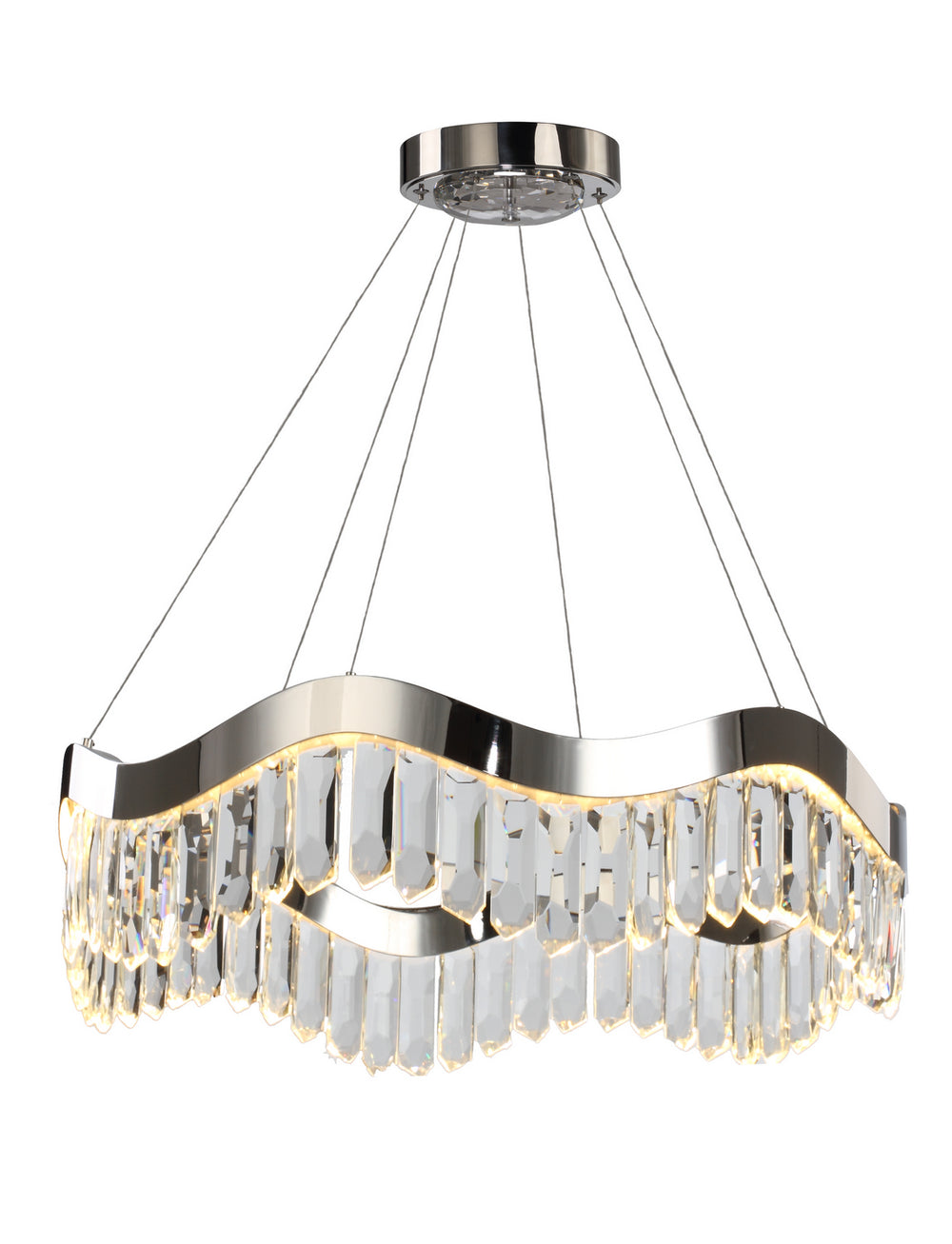 Studio M - LED Pendant - Rolland - Polished Nickel- Union Lighting Luminaires Decor