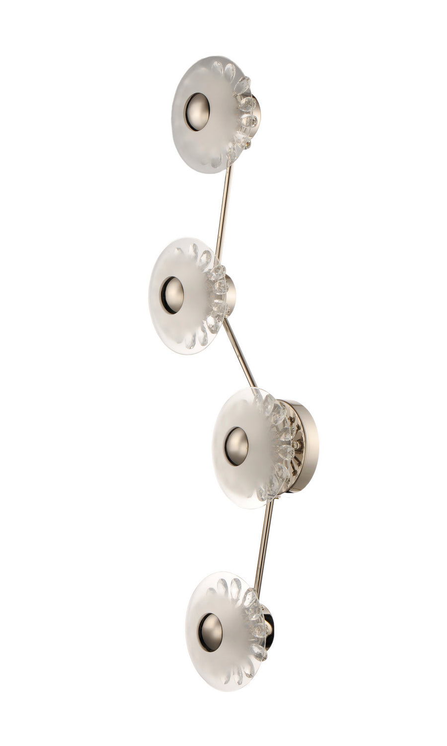 Studio M - LED Wall Sconce - Peony - Polished Nickel- Union Lighting Luminaires Decor