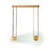 Studio M - LED Pendant - Stratum - Natural Aged Brass- Union Lighting Luminaires Decor