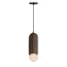 Studio M - LED Pendant - Stitched - Brushed Bronze- Union Lighting Luminaires Decor