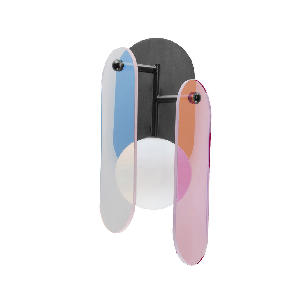 Studio M - LED Wall Sconce - Megalith - Glass - Gunmetal- Union Lighting Luminaires Decor