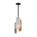 Studio M - LED Pendant - Megalith - Stone - Brushed Bronze- Union Lighting Luminaires Decor