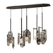 Studio M - LED Pendant - Megalith - Stone - Brushed Bronze- Union Lighting Luminaires Decor