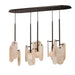 Studio M - LED Pendant - Megalith - Stone - Brushed Bronze- Union Lighting Luminaires Decor