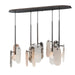 Studio M - LED Pendant - Megalith - Stone - Gunmetal- Union Lighting Luminaires Decor