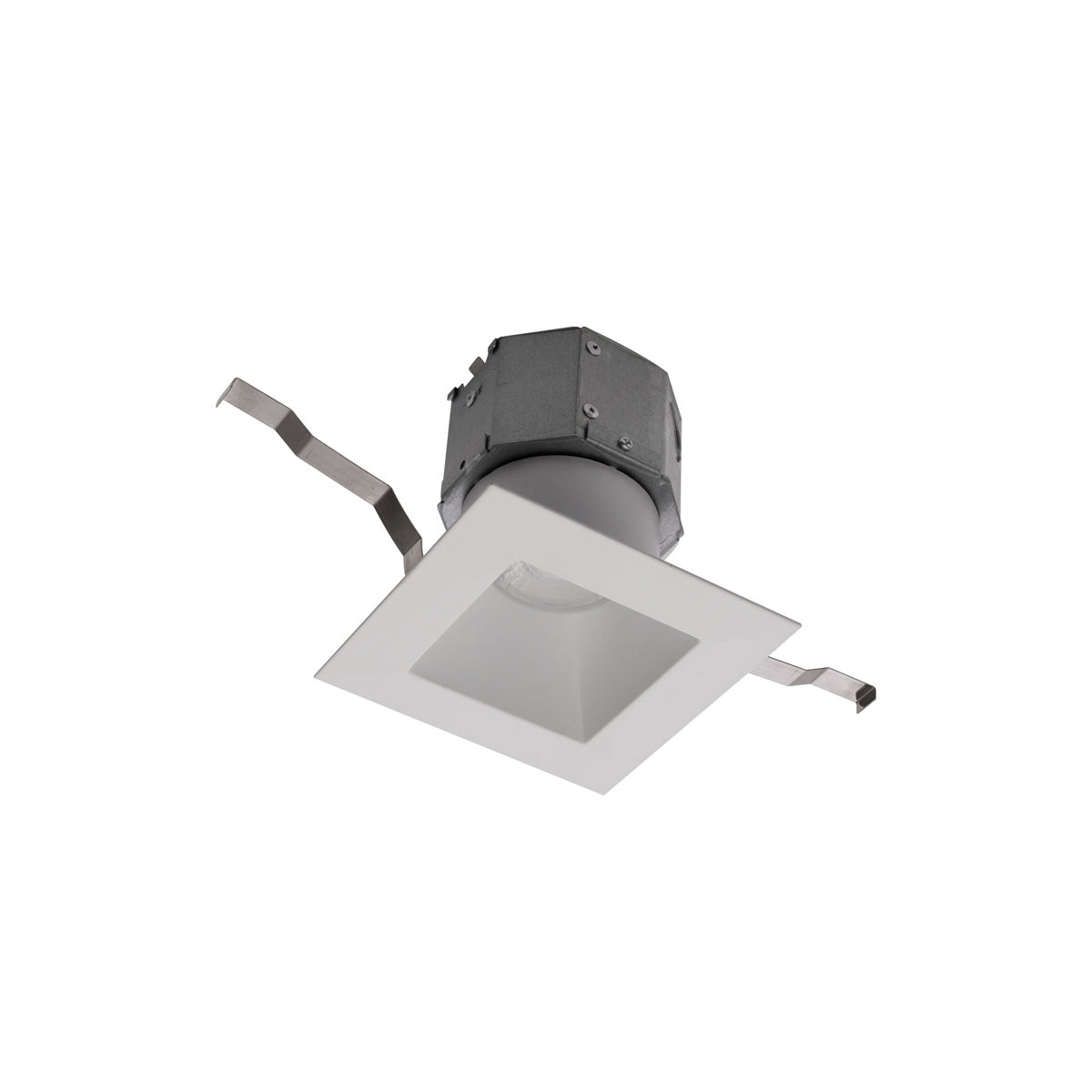 "W.A.C. Canada - 4"New Construction Square Downlight 5CCT - Pop-In - White- Union Lighting Luminaires Decor"